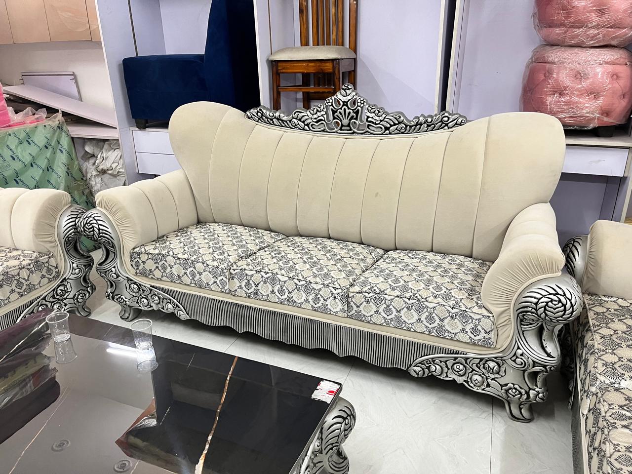 Stage Couch White